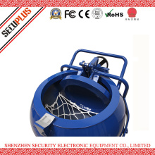 Mobile Bomb Squad Containment Vessel for Safe Transporting and Temporary Storage